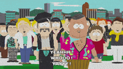 happy mr. slave GIF by South Park 