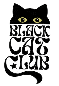 Black Cat Halloween Sticker by By Sauts // Alex Sautter