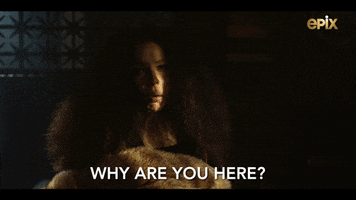 Confused What Are You Doing Here GIF by Britannia