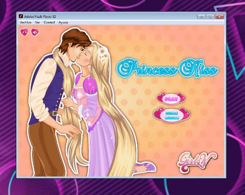 downloadhoy giphygifmaker descargar juego princess kiss GIF