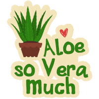 Aloevera Love Sticker by Plantum