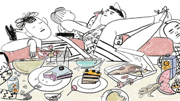 too much party GIF by ola szmida