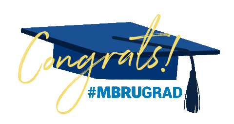 Graduation Celebrating Sticker by MBRU