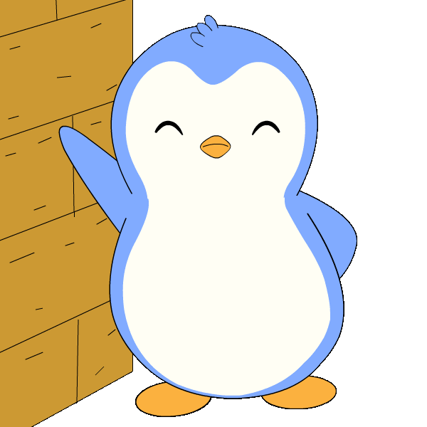 Penguin Hello Sticker by Pudgy Penguins