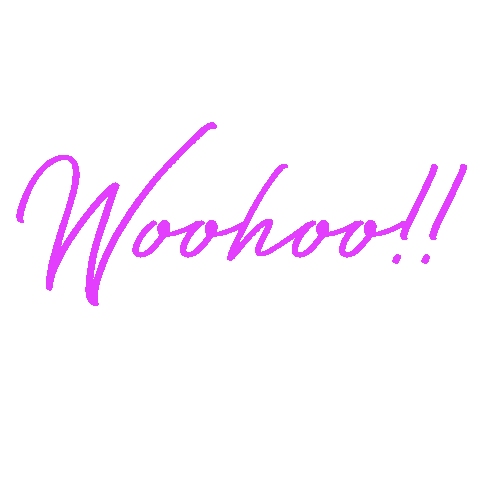 Woohoo Sticker by Haute Barre Studio