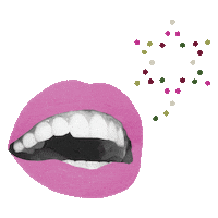 Mouth Zähne Sticker by CUBE