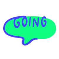 Hellogoing Sticker by Going
