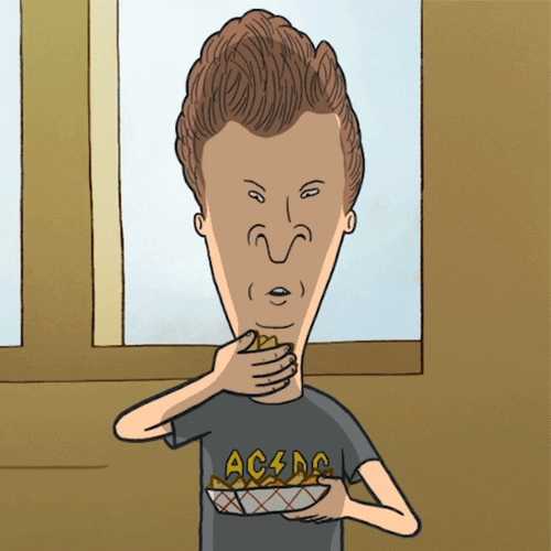 Hungry Beavis And Butthead GIF by Paramount+