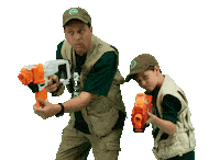 T-Rex Fire Sticker by moonbug