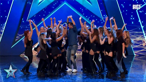 party girls GIF by Italia's Got Talent