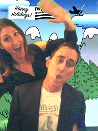 framebeta GIF by Republic Records Holiday Party GIFs
