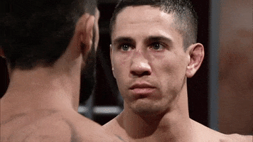 fighter faceoff GIF by UFC