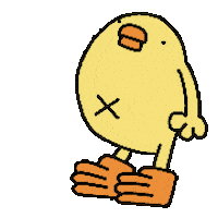 Bird No Sticker by ぴょろりんちょ（ひよこ人間ぴよ）