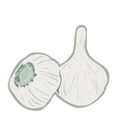 Korea Garlic Sticker