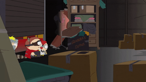 sneaking eric cartman GIF by South Park 