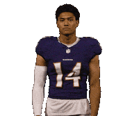 Calm Down Kyle Hamilton Sticker by Baltimore Ravens