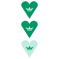 Green Heart Sticker by Palmers