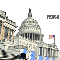 White House Business Sticker by Pudgy Penguins