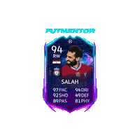 Mohamed Salah Fifa Sticker by FUT Mentor