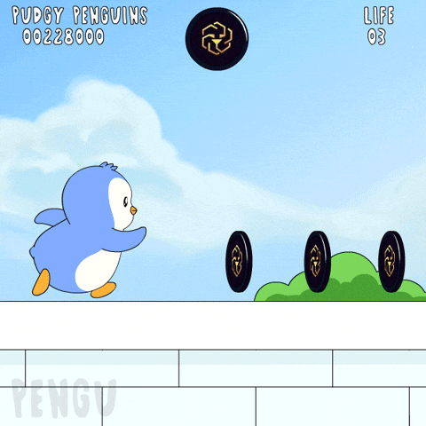 Crypto Penguin GIF by Pudgy Penguins