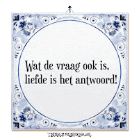 Humor Hart Sticker by Tegelspreuken.nl