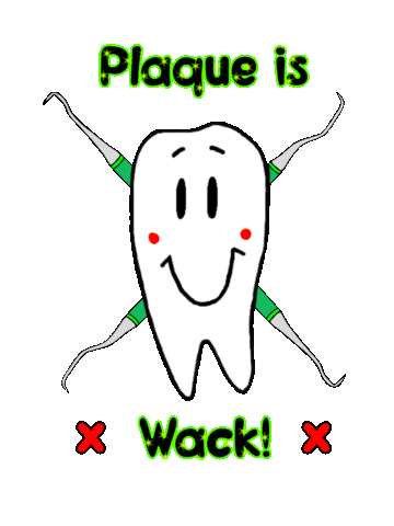 Dental Hygiene Teeth Sticker