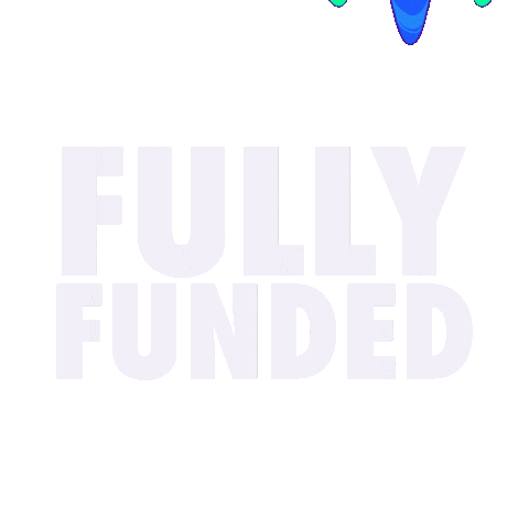 Fully Funded Sticker