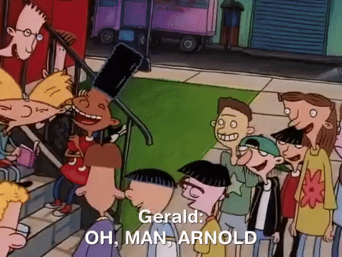 hey arnold nickelodeon GIF