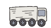 Car Dump Truck Sticker