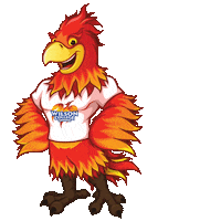 Wilson-College college phoenix wilson blaze Sticker