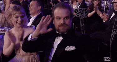 David Harbour Flirting GIF by SAG Awards