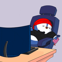 Tired Good Night GIF by Pudgy Penguins