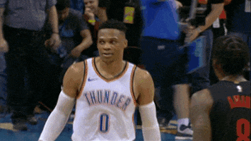 russell westbrook love GIF by NBA