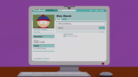 stan marsh facebook GIF by South Park 
