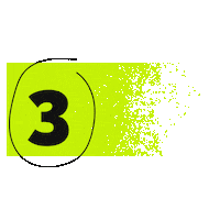 mijalzagier 3 three freelancer tres Sticker