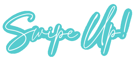 Pink Swipe Up Sticker