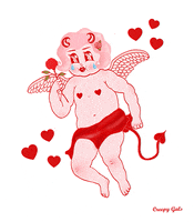 sad heart GIF by Creepy Gals