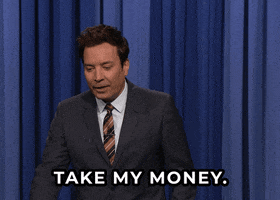 Paying Jimmy Fallon GIF by The Tonight Show Starring Jimmy Fallon