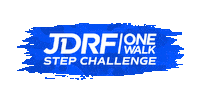 jdrfaus t1d typ1diabetes typeonetotypenone jdrfbluearmy Sticker