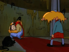 hey arnold nicksplat GIF