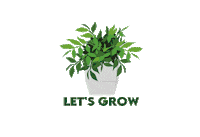 healercollective happy green peace plants Sticker