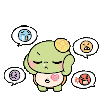 Sad Cry Sticker