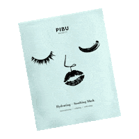 k-beauty sheet mask Sticker by PIBU Beauty
