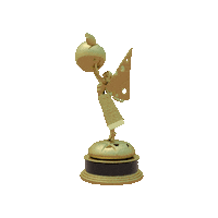 Golden Globes Oscars Sticker by Clementine