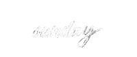 Lettering Sunday Sticker