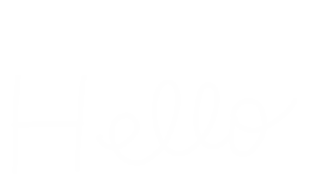 白 Hello Sticker by momoko308