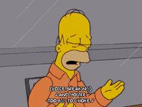 sad homer simpson GIF