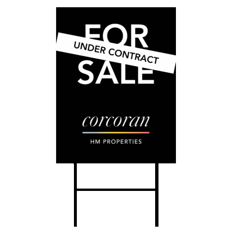 Pending Under Contract Sticker by CorcoranHMProperties