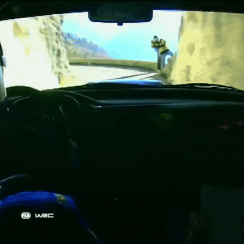 Subaru Driving GIF by FIA World Rally Championship