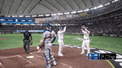 Celebrate Home Run GIF by MLB
